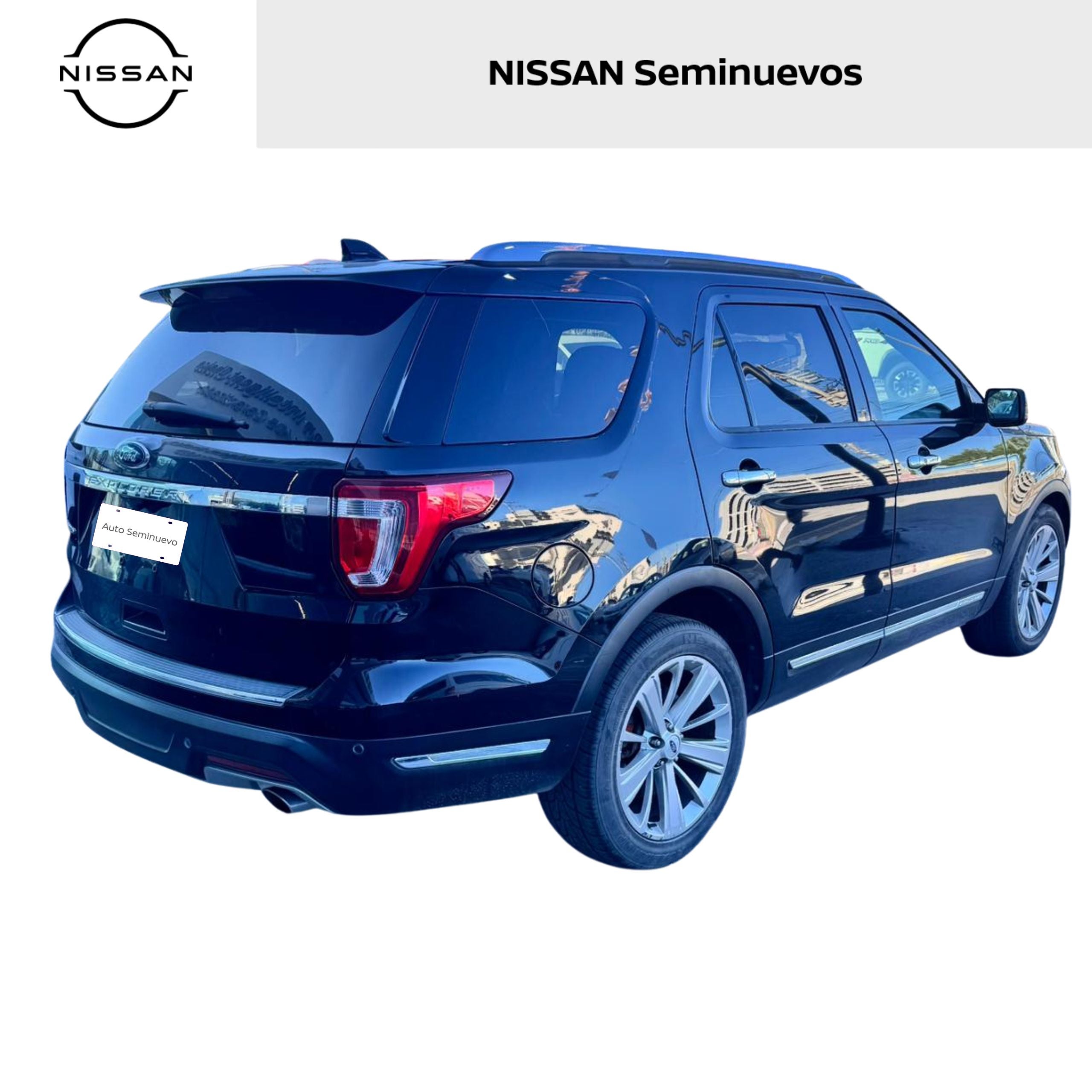 2019 Ford EXPLORER 5 PTS LIMITED V6 TA AAC AUT PIEL CAMARA REVERSA DVD GPS SYNC