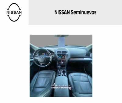 2018 Ford EXPLORER 5 PTS LIMITED V6 TA AAC AUT PIEL CAMARA REVERSA DVD GPS SYNC