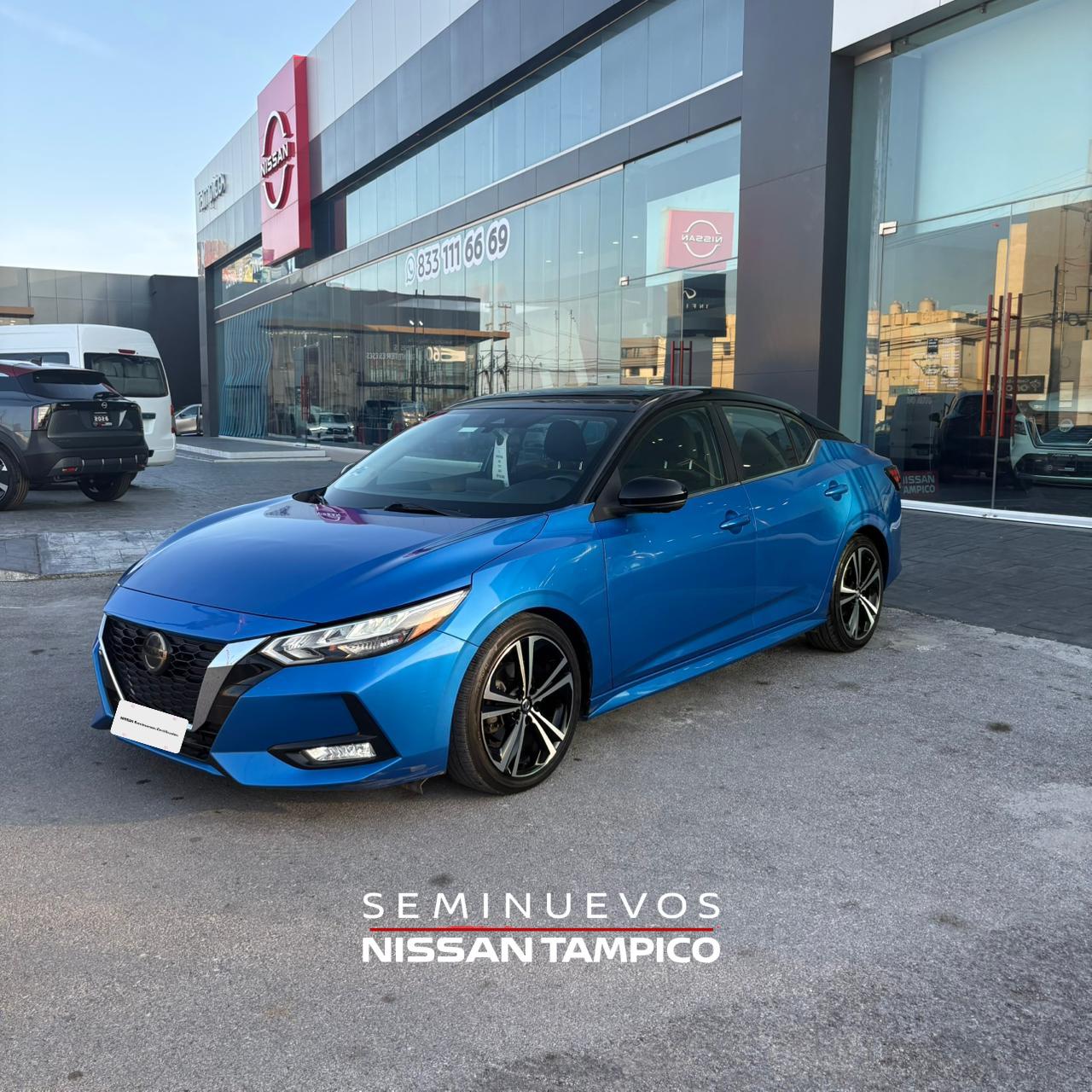 2021 Nissan SENTRA 4 PTS SR TA AAC ASTOS DEPORTIVOS BOSE QC F LED RA-18